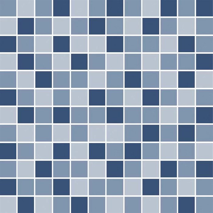 KMD2MSM008MN Декор Темари мозаичный микс синий матовый 29,8x29,8x0,35 - фото 129541