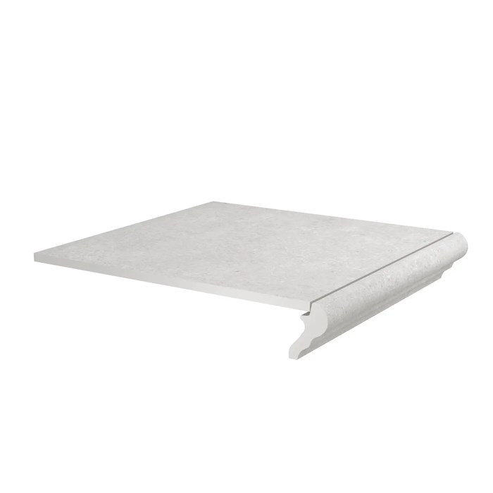 SG912900NGTF Ступень фронтальная Коллиано серый светлый матовый 30x30x0,8 - фото 129964