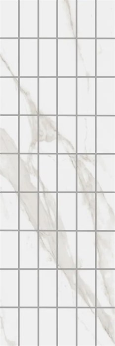 KMD2PTG007BR Декор чипсет Алентежу белый матовый обрезной 30x89,5x0,9 - фото 131547