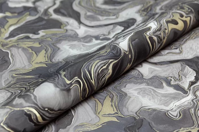 KM7606 Обои виниловые Галатея база универсальная, чёрный 1,06х10 (1, Т C) прямая стыковка - фото 131697