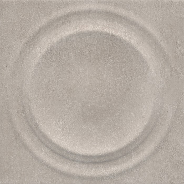 KMD2OBE002BR Декор Арль серый матовый структура обрезной 20x20x0,95 - фото 131942