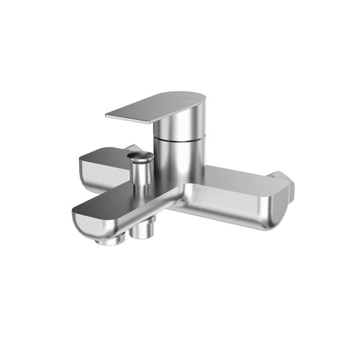 VL.2603.KM.SST Смеситель Велато для ванны, брашированная сталь - фото 132210