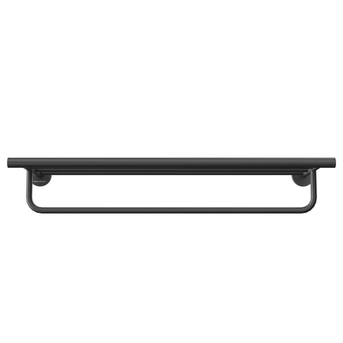 IS.06.KM.BLK.M Полка для полотенец Isola/Изола настенная, черный матовый - фото 132264