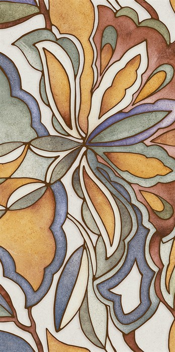 KMP2STA005BR3X Панно Ботаника матовый обрезной (из 3-х частей 30x60x0,9) 90x60x0,9 - фото 132601