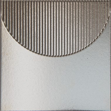 KMD2SOC001BN Декор Пикассо бронза глянцевый структура 20x20x0,69 - фото 132674