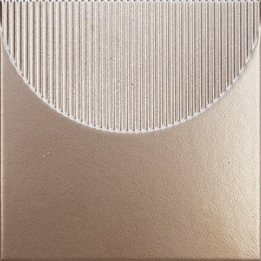 KMD2SOC002BN Декор Пикассо медь глянцевый структура 20x20x0,69 - фото 132680