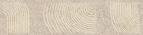 KMB2TGL004BR Бордюр Руссильон бежевый матовый обрезной 30x7,2x0,9 - фото 132707