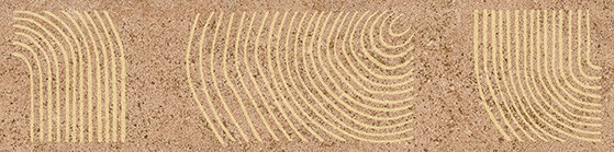 KMB2TGL005BR Бордюр Руссильон оранжевый светлый матовый обрезной 30x7,2x0,9 - фото 132708