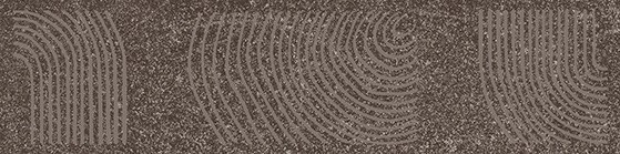 KMB2TGL007BR Бордюр Руссильон коричневый тёмный матовый обрезной 30x7,2x0,9 - фото 132710