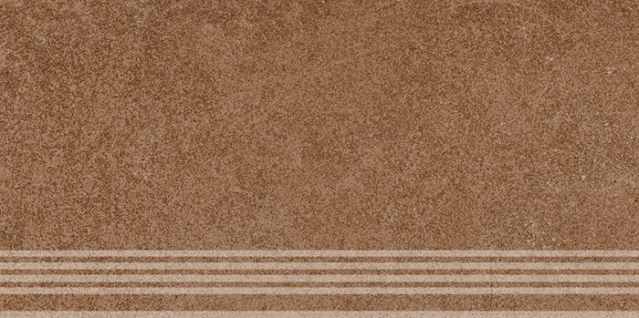 KM6060G0661RGRF Ступень фронтальная Руссильон коричневый матовый обрезной 30x60x0,9 - фото 132756