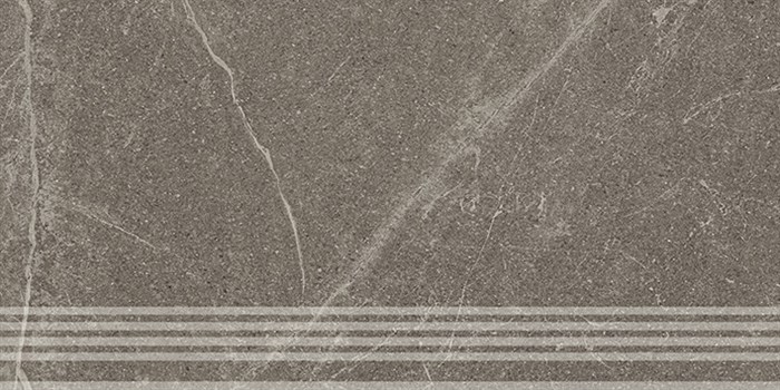 KM6060G0521RGRF Ступень фронтальная Эстерель коричневый матовый обрезной 30x60x0,9 - фото 132804