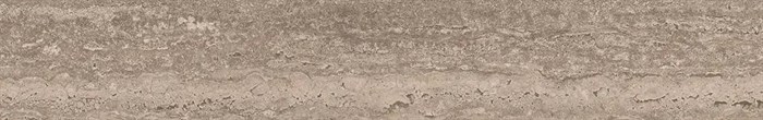 KM6060G0871RBT6 Плинтус Про Травертин бежевый тёмный матовый обрезной 60x9,5x0,9 - фото 132877