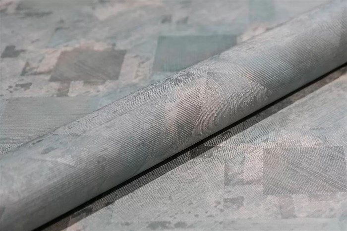 KM7105 Обои виниловые Винтаж база универсальная, зеленый (1, Т D) прямая стыковка - фото 133719
