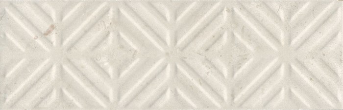 11208R/4 Бордюр Карму бежевый светлый матовый обрезной 30х9,6 30x9,6x10 - фото 97026