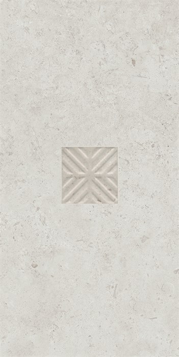 ID127 Декор Карму наборный серый светлый матовый 30х60 30x60x10 - фото 97048