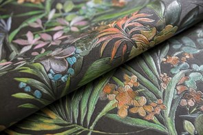 {{photo.Alt || photo.Description || 'KM5905 Обои виниловые Джангл мотив, чёрный цветной (1, Т F)'}}