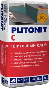 {{photo.Alt || photo.Description || 'PLITONIT С клей для плитки по сложным основаниям, класс С2ТЕ, 25 кг'}}