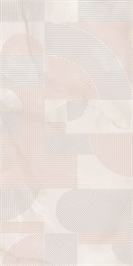 KMD3STA105BR Декор Сен-Тропе розовый светлый глянцевый обрезной 60x119,5x0,9