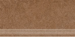 KM6060G0661RGRF Ступень фронтальная Руссильон коричневый матовый обрезной 30x60x0,9