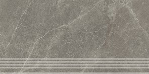 KM6060G0511RGRF Ступень фронтальная Эстерель серый матовый обрезной 30x60x0,9