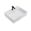 LO.wb.60.1 Раковина Logica/Лоджика мебельная с одним отверстием 60, белая глянцевая - фото 111707