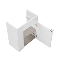 LAT.50.1/WHT Тумба Lato/Лато подвесная 50 с дверцей, белый глянцевый - фото 117181