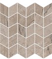 KMD2MSM014BR Декор Ифран мозаичный бежевый светлый глянцевый обрезной 30x31,2x0,9 - фото 124967