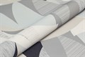 KM8508 Обои виниловые Шафран мотив,черный, листья 1,06х10 (1, Т A) прямая стыковка - фото 129195