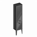 PO.M.150/BLK Пенал POMPEI напольный/подвесной 150, черный глянцевый - фото 129418