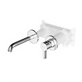 71028KM.21.018 Смеситель для раковины Linea/Линеа/Линеа однорычажный, настенный c внутр.частью, хром - фото 131867