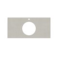 KM6012G0501RP100Ic2 Столешница для полувстраиваемых раковин Про Чементо 100, серый светлый натуральный - фото 131893