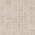KMD2MSA008GR Декор Про Травертин мозаичный бежевый светлый матовый обрезной 30x30x0,9 - фото 132879