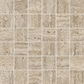 KMD2MSA009GR Декор Про Травертин мозаичный бежевый матовый обрезной 30x30x0,9 - фото 132880