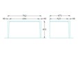 KMELLg80MSW Комплект ножек Элеганс 80, светлое дерево (2 ножки и 3 планки) - фото 133426