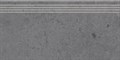 DD205120R/GR Ступень Про Лаймстоун серый темный натуральный обрезной 30x60x0,9 - фото 98341